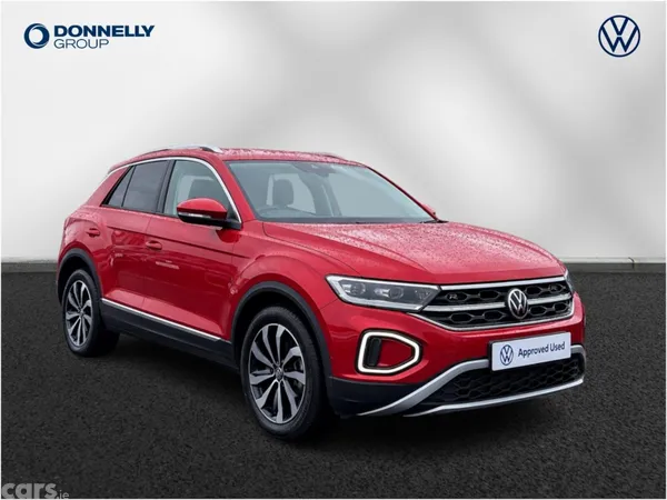 Volkswagen T-Roc Hatchback, Petrol, 2023, Red