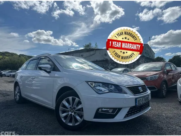 SEAT Leon Estate, Diesel, 2018, White
