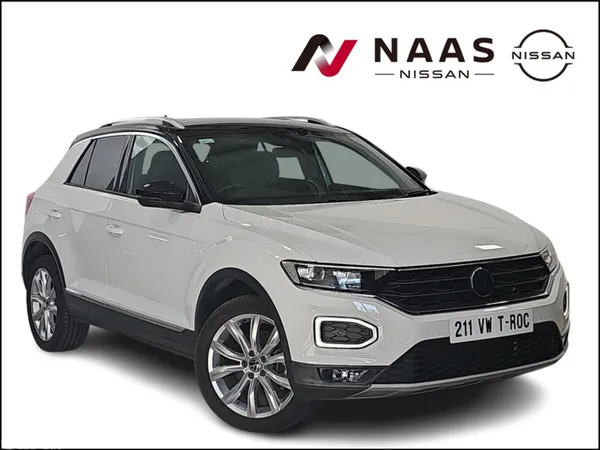 Volkswagen T-Roc SUV, Diesel, 2021, White