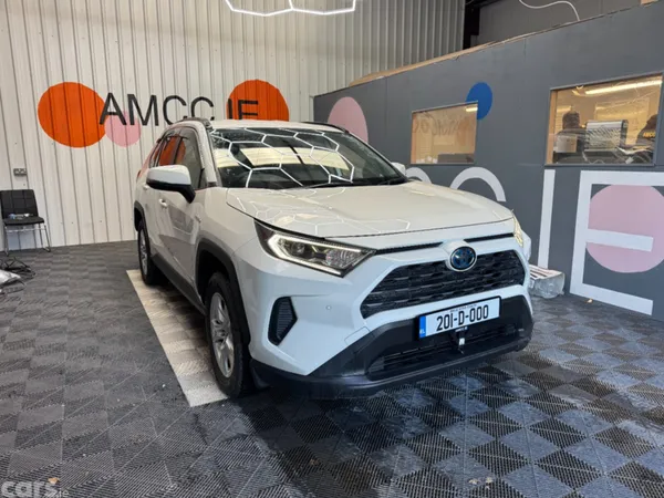 Toyota RAV4 SUV, Petrol Hybrid, 2020, White