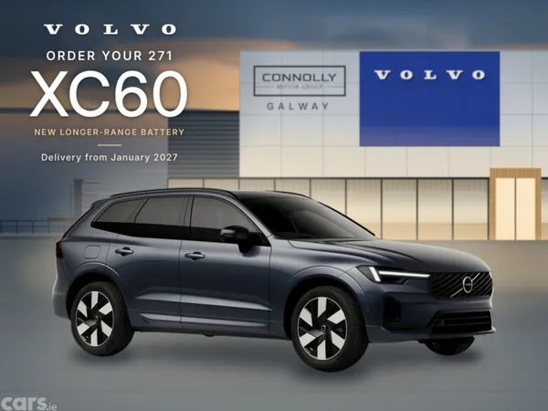 Volvo XC60 SUV, Petrol Plug-in Hybrid, 2027, Blue