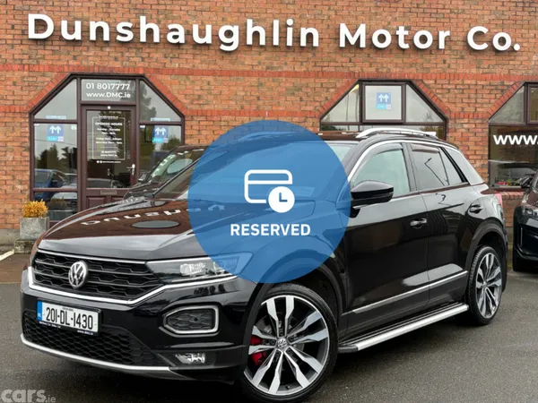 Volkswagen T-Roc Hatchback, Petrol, 2020, Black