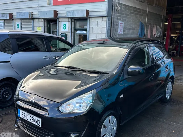 Mitsubishi Mirage Hatchback, Petrol, 2013, Black