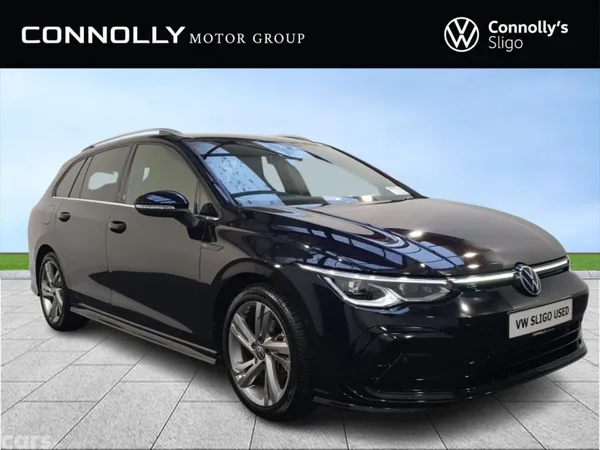 Volkswagen Golf Estate, Petrol Hybrid, 2021, Black