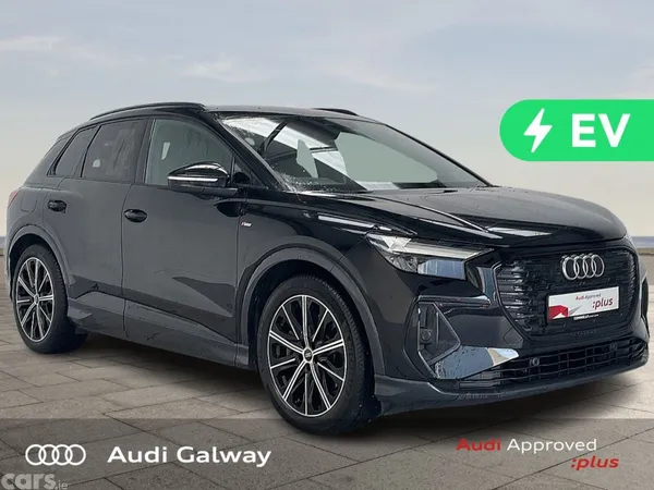 Audi Q4 e-tron SUV, Electric, 2023, Black