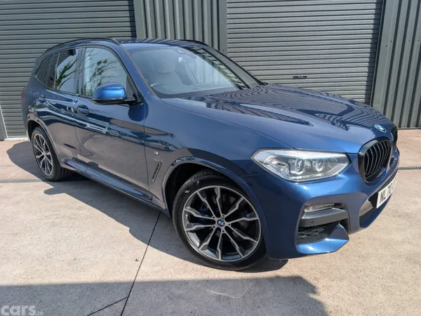 BMW X3 SUV, Diesel Hybrid, 2020, Blue