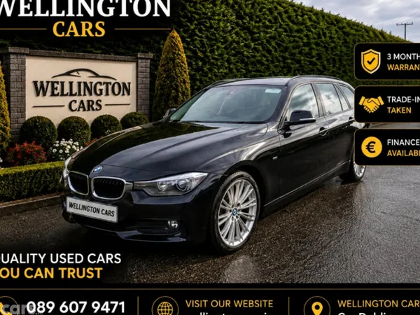 BMW 3-Series Estate, Diesel, 2013, Black