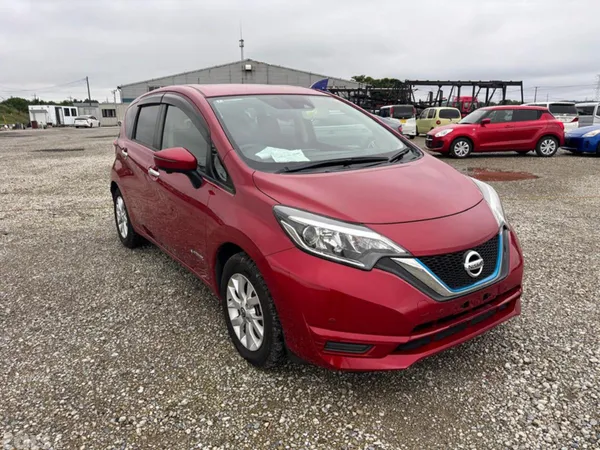 Nissan Note Hatchback, Petrol Hybrid, 2020, Red