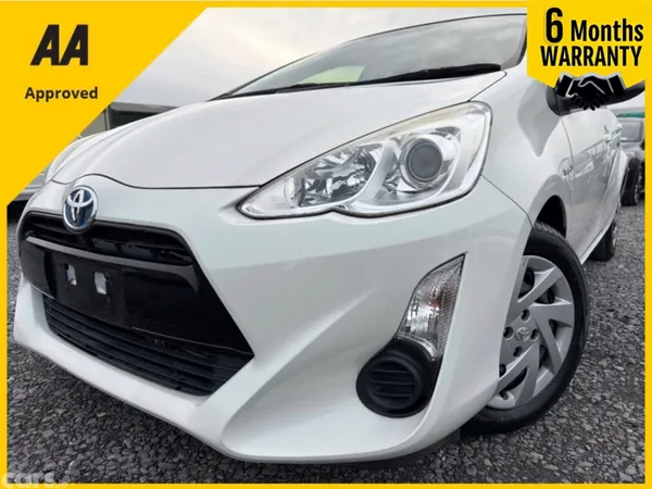 Toyota Aqua Hatchback, Petrol Hybrid, 2015, White