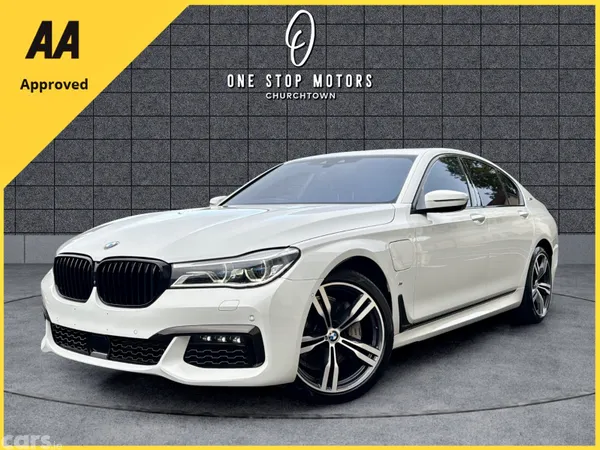 BMW 7-Series Saloon, Petrol Plug-in Hybrid, 2018, White