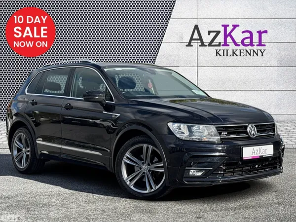Volkswagen Tiguan SUV, Diesel, 2018, Black