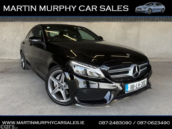 Mercedes-Benz C-Class Saloon, Petrol, 2018, Black