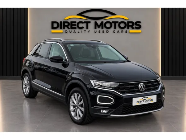 Volkswagen T-Roc Hatchback, Petrol, 2021, Black