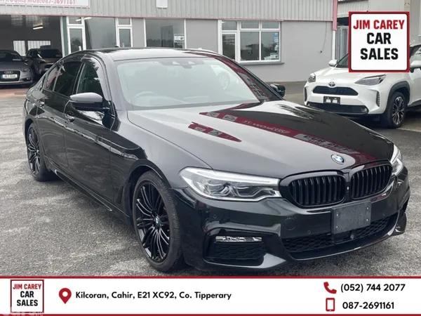 BMW 5-Series Saloon, Diesel, 2019, Black