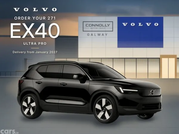 Volvo EX40 SUV, Electric, 2027, Black