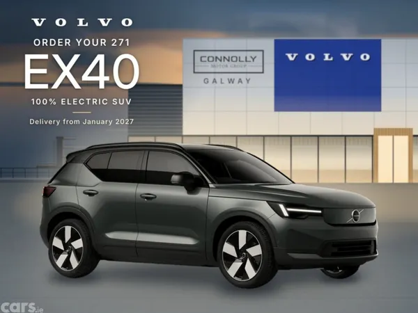 Volvo EX40 SUV, Electric, 2027, Green