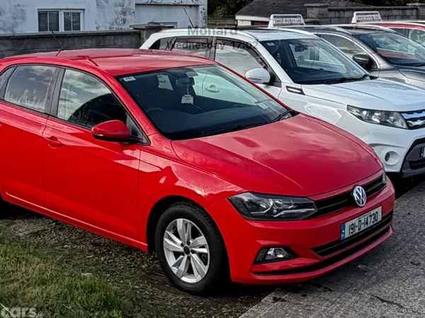 Volkswagen Polo Hatchback, Diesel, 2019, Red
