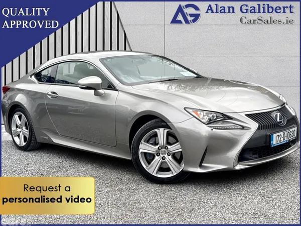 Lexus RC Coupe, Petrol Hybrid, 2017, Grey