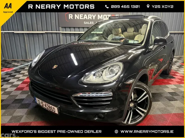 Porsche Cayenne SUV, Diesel, 2012, Black