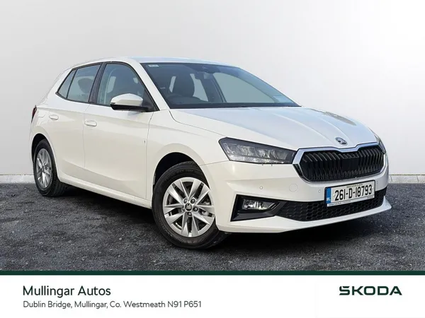 Skoda Fabia Hatchback, Petrol, 2026, White