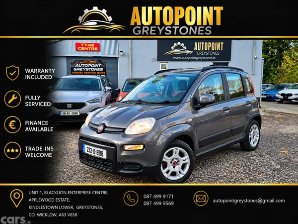 Fiat Panda Hatchback, Petrol, 2023, Grey