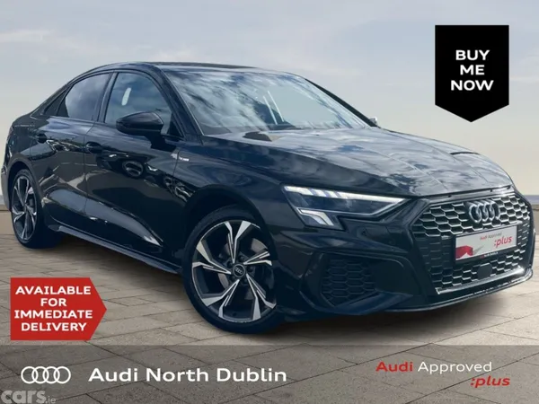 Audi A3 Saloon, Petrol, 2021, Black