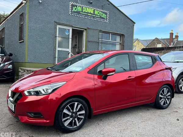 Nissan Micra Hatchback, Petrol, 2018, Red
