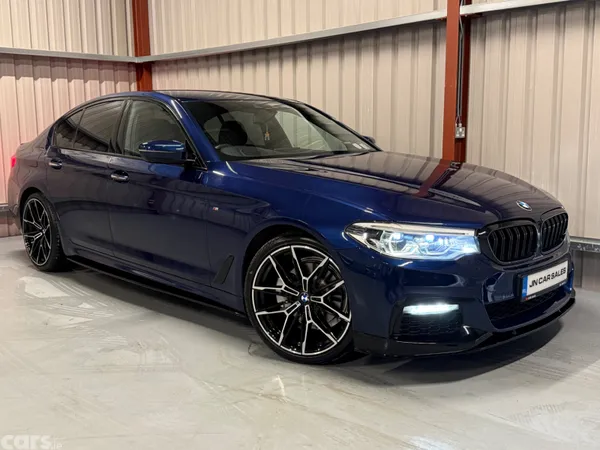 BMW 5-Series Saloon, Diesel, 2017, Blue