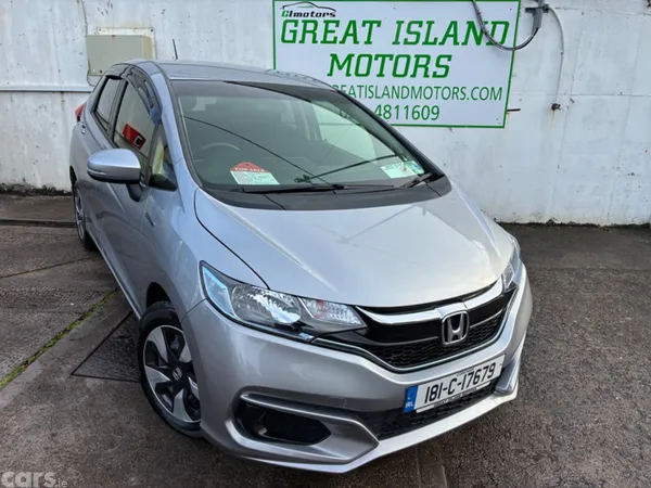 Honda Fit Hatchback, Petrol Hybrid, 2018, Silver