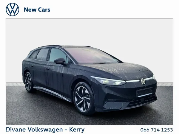 Volkswagen ID.7 Estate, Electric, 2027, Black