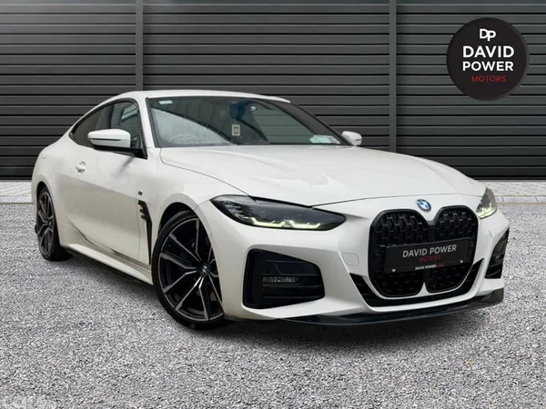 BMW 4-Series Coupe, Diesel, 2021, White