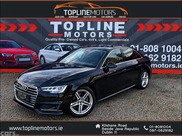Audi A4 Saloon, Petrol, 2016, Black
