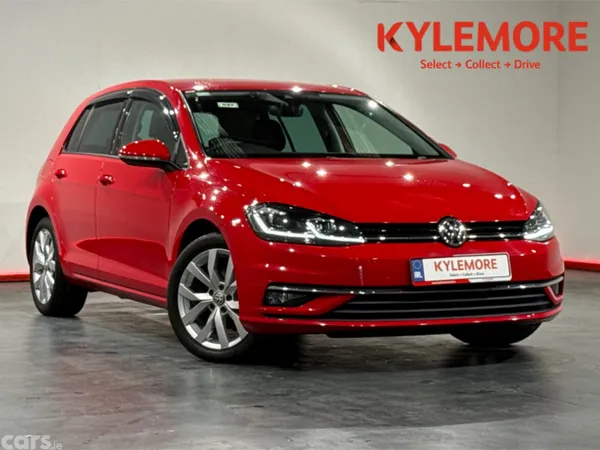 Volkswagen Golf Hatchback, Petrol, 2018, Red