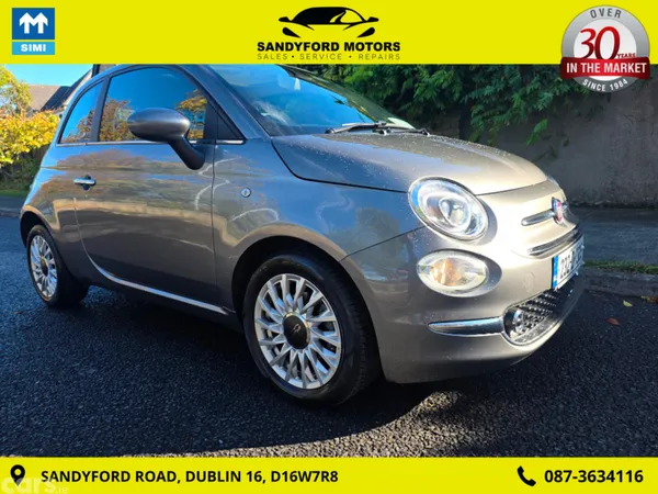 Fiat 500 Hatchback, Petrol, 2023, Grey