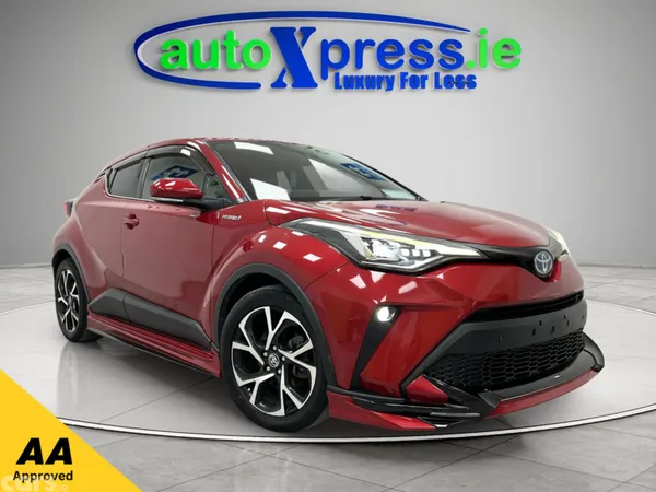 Toyota C-HR SUV, Petrol Hybrid, 2020, Red