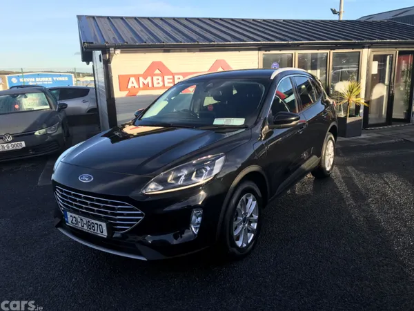 Ford Kuga SUV, Petrol Plug-in Hybrid, 2023, Black