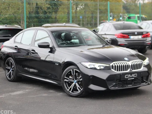 BMW 3-Series Saloon, Petrol Hybrid, 2023, Black