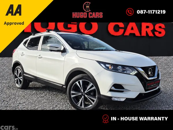 Nissan Qashqai SUV, Petrol, 2017, White
