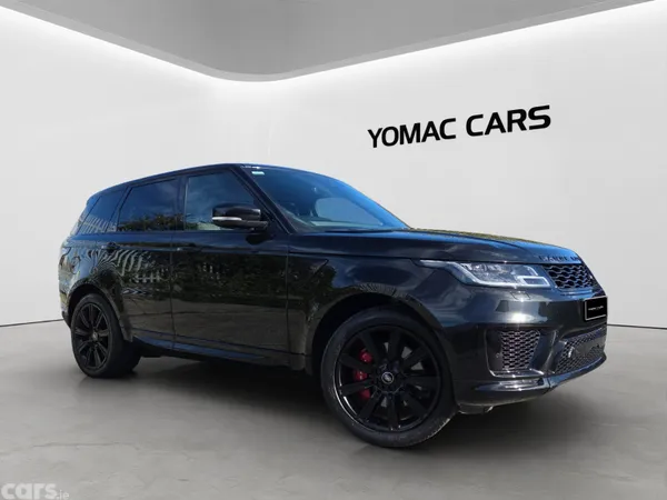 Land Rover Range Rover Sport SUV, Petrol Plug-in Hybrid, 2021, Black