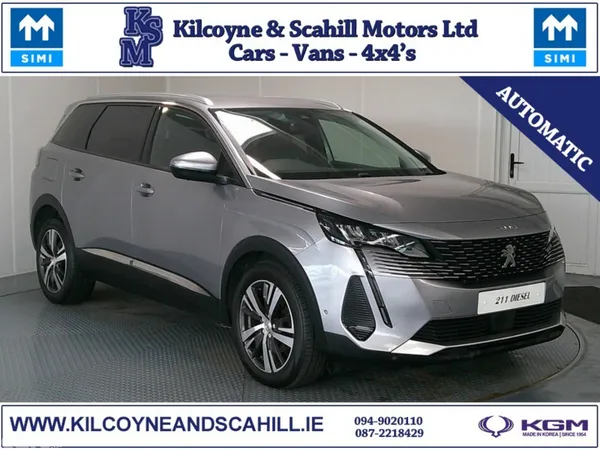 Peugeot 5008 SUV, Diesel, 2021, Grey