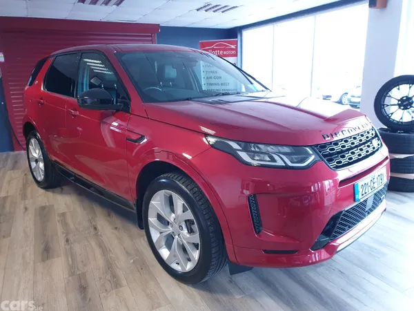 Land Rover Discovery Sport SUV, Petrol Plug-in Hybrid, 2022, Red