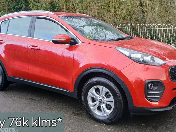 Kia Sportage SUV, Diesel, 2017, Red