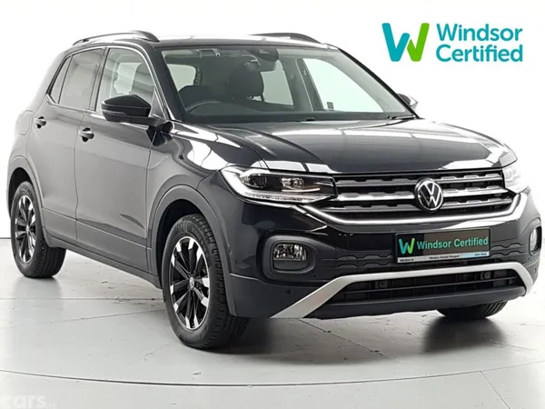 Volkswagen T-Cross Hatchback, Petrol, 2021, Black