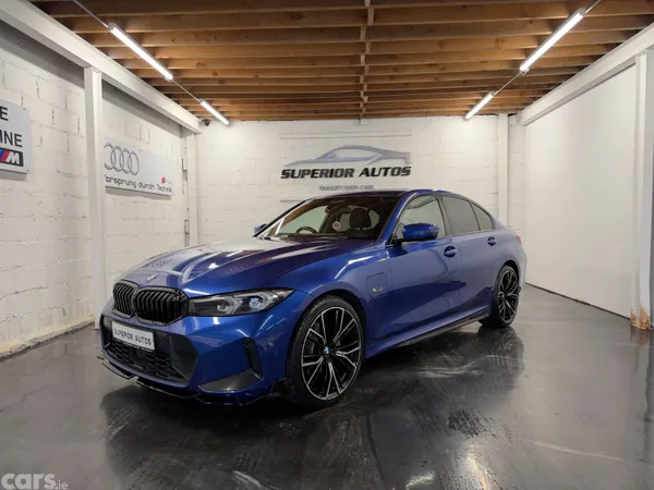 BMW 3-Series Saloon, Petrol Hybrid, 2023, Blue