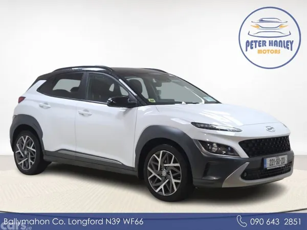 Hyundai KONA MPV, Petrol Hybrid, 2022, White