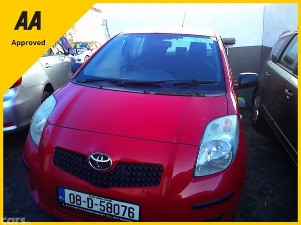 Toyota Yaris Hatchback, Petrol, 2008, Red
