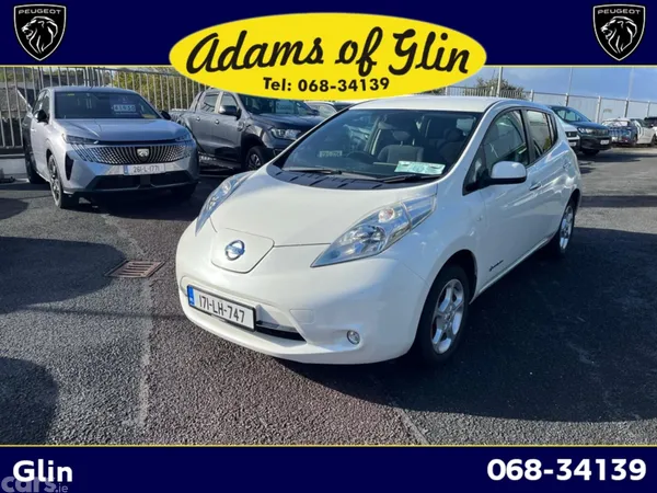 Nissan Leaf Hatchback, Electric, 2017, White