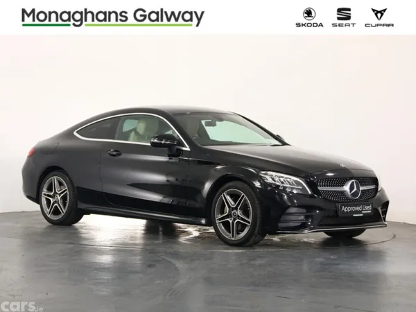 Mercedes-Benz C-Class Coupe, Diesel, 2019, Black