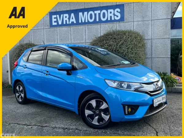 Honda Fit Hatchback, Petrol Hybrid, 2015, Blue