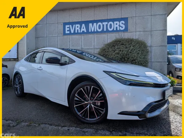 Toyota Prius Saloon, Petrol Hybrid, 2023, White
